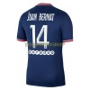 Original Fußballtrikot Paris Saint-Germain Juan Bernat 14 Heimtrikot 2021-22 Für Herren